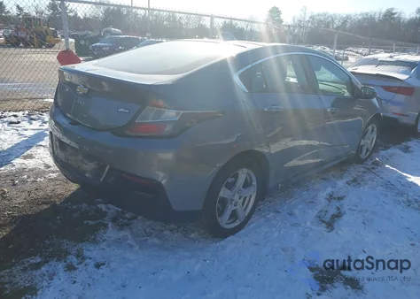 2019 Chevrolet Volt Lt из США, поврежденный, VIN 1G1RC6S5XKU120953